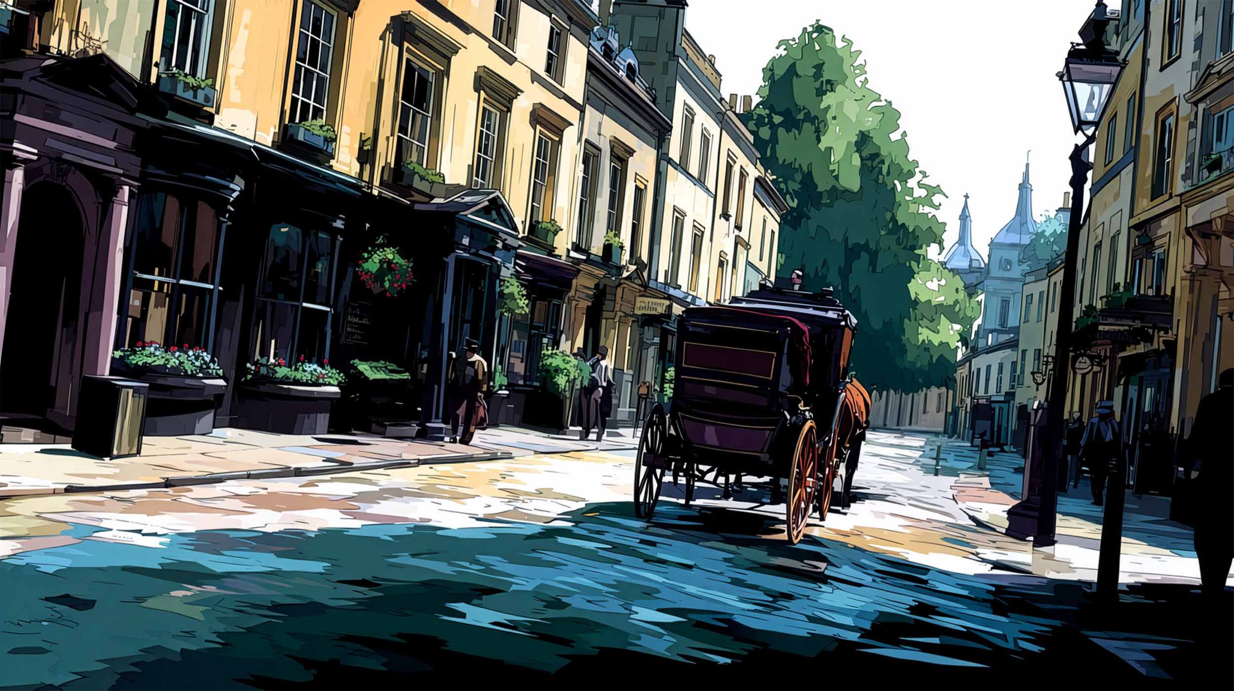 bath skyline at dusk